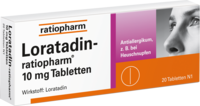 LORATADIN-ratiopharm 10 mg Tabletten