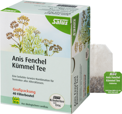 ANIS FENCHEL Kümmel Tee AFeKü Bio Salus Filterbtl.