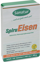 EISEN SPIRULINA hefefrei 400 mg Tabletten