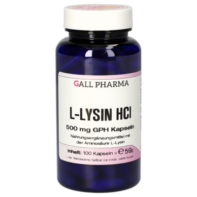 L-LYSIN 500 mg Kapseln