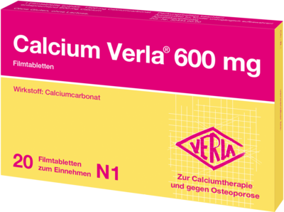 CALCIUM VERLA 600 mg Filmtabletten