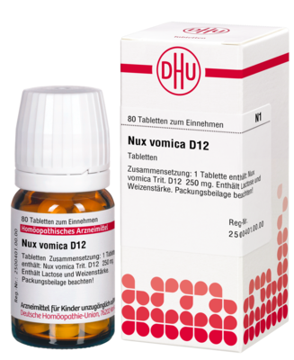 NUX VOMICA D 12 Tabletten