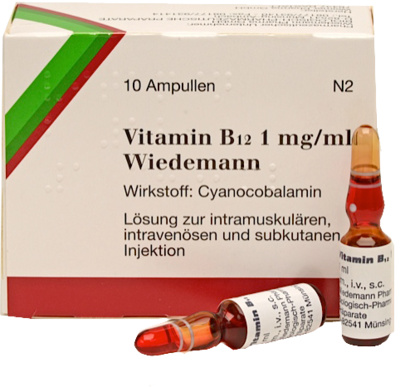 VITAMIN B12 WIEDEMANN 1 mg/ml Injektionslsg.Amp.