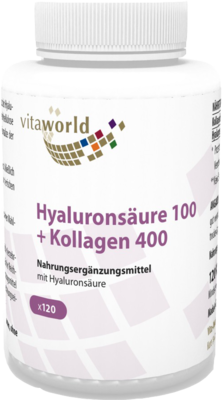 HYALURONSÄURE 100+Kollagen 400 Kapseln