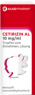 CETIRIZIN AL 10 mg/ml Tropfen zum Einnehmen