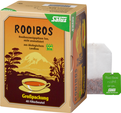 ROOIBOS TEE Natur Kräutertee Bio Salus Filterbeut.