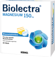 BIOLECTRA Magnesium 150 mg Zitrone Brausetabletten