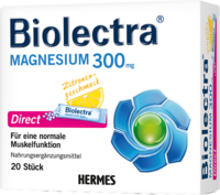 BIOLECTRA Magnesium 300 mg Direct Zitrone Sticks