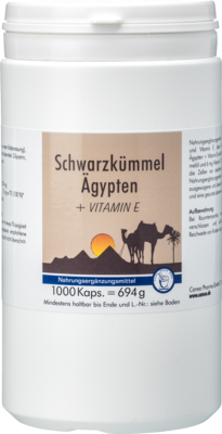 SCHWARZKÜMMEL ÄGYPTEN+E Kapseln