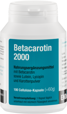 BETA CAROTIN 2000 Kapseln