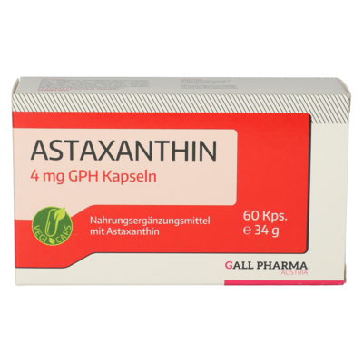 ASTAXANTHIN 4 mg GPH Kapseln