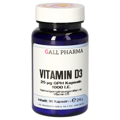 VITAMIN D3 25 µg GPH Kapseln