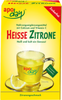 APODAY heiße Zitrone Vit.C u.Calcium zuckerfr.Plv.