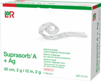 SUPRASORB A+Ag Antimik.Cal.Alginat Tamp.30 cm 2 g