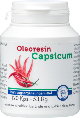 OLEORESIN Capsicum Kapseln