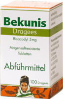 BEKUNIS Dragees Bisacodyl 5 mg magensaftres.Tabl.