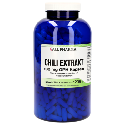 CHILI EXTRAKT 100 mg GPH Kapseln