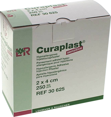 CURAPLAST Inj.-Pflaster sensitiv 2x4 cm