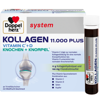 DOPPELHERZ Kollagen 11.000 Plus system Ampullen