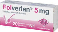 FOLVERLAN 5 mg Tabletten