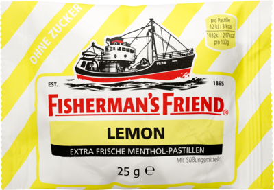 FISHERMANS FRIEND Lemon ohne Zucker Pastillen