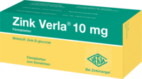 ZINK VERLA 10 mg Filmtabletten