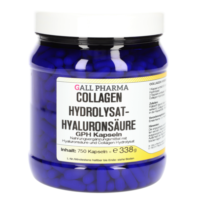 COLLAGEN HYDROLYSAT Hyaluronsäure GPH Kapseln