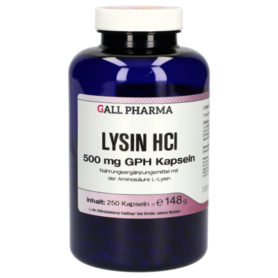 LYSIN HCL 500 mg GPH Kapseln