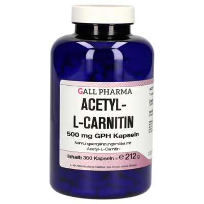 ACETYL-L-CARNITIN 500 mg GPH Kapseln