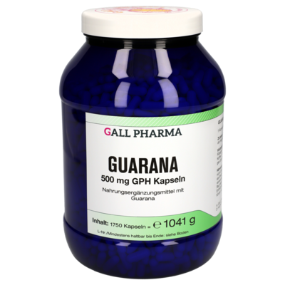 GUARANA 500 mg GPH Kapseln