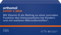 ORTHOMOL Junior C plus Kautabl.Waldfrucht