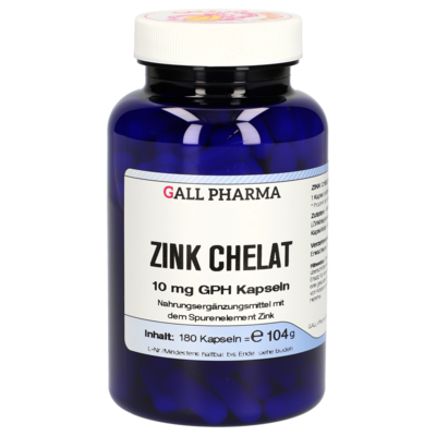 ZINK CHELAT 10 mg GPH Kapseln