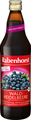 RABENHORST Heidelbeer Bio Muttersaft