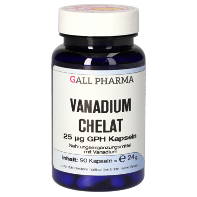 VANADIUM CHELAT 25 µg GPH Kapseln