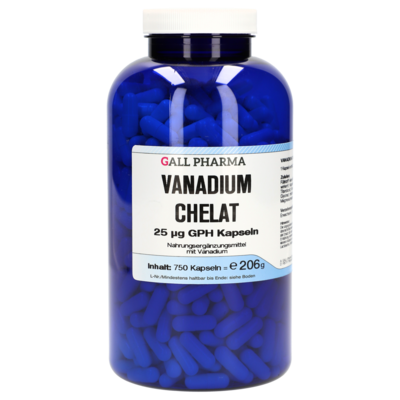 VANADIUM CHELAT 25 µg GPH Kapseln