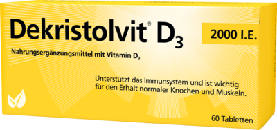 DEKRISTOLVIT D3 2000 I.E. Tabletten