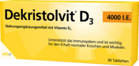 DEKRISTOLVIT D3 4000 I.E. Tabletten