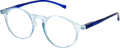 LETTORI Classic town Lesebrille 2,5 matt hellblau