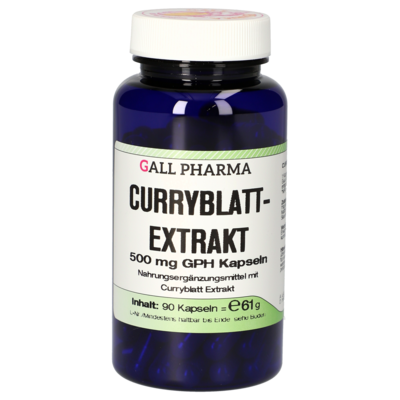 CURRYBLATTEXTRAKT 500 mg GPH Kapseln