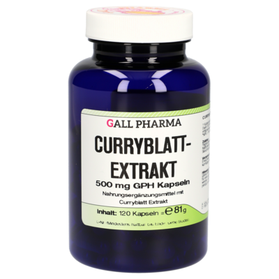 CURRYBLATTEXTRAKT 500 mg GPH Kapseln