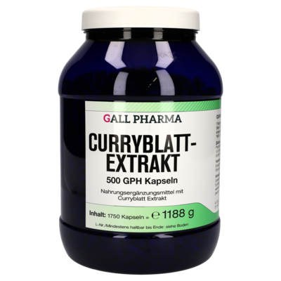 CURRYBLATTEXTRAKT 500 mg GPH Kapseln