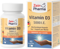 VITAMIN D3 5000 I.E. Wochendepot Kapseln