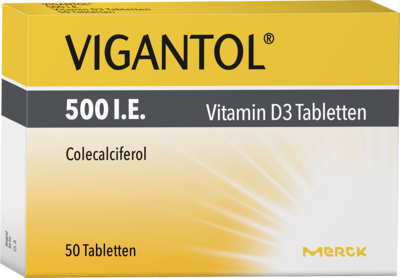 VIGANTOL 500 I.E. Vitamin D3 Tabletten