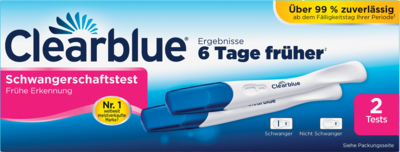 CLEARBLUE Schwangerschaftstest frühe Erkennung