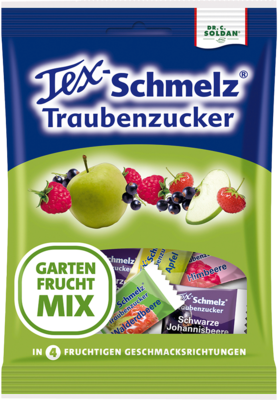 SOLDAN Tex Schmelz Gartenfrucht-Mix Kautabletten