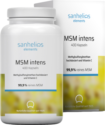 SANHELIOS MSM Kapseln intens 1600 mg