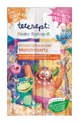 TETESEPT Kinder Badespaß Schaumb.Monsterparty