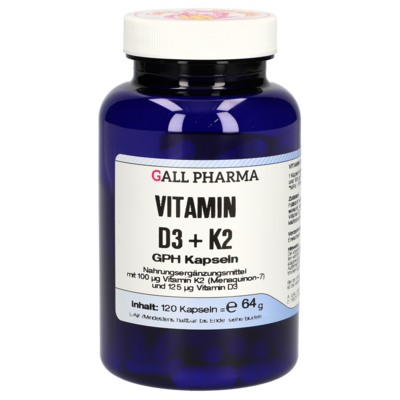 VITAMIN D3+K2 GPH Kapseln