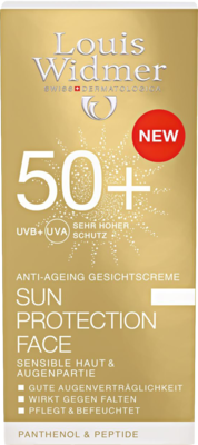 WIDMER Sun Protection Face Creme 50+ leicht parf.