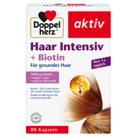 DOPPELHERZ Haar Intensiv+Biotin Kapseln